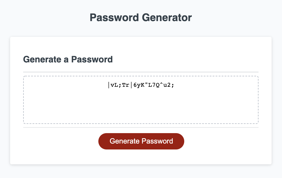 passwordgenerator
