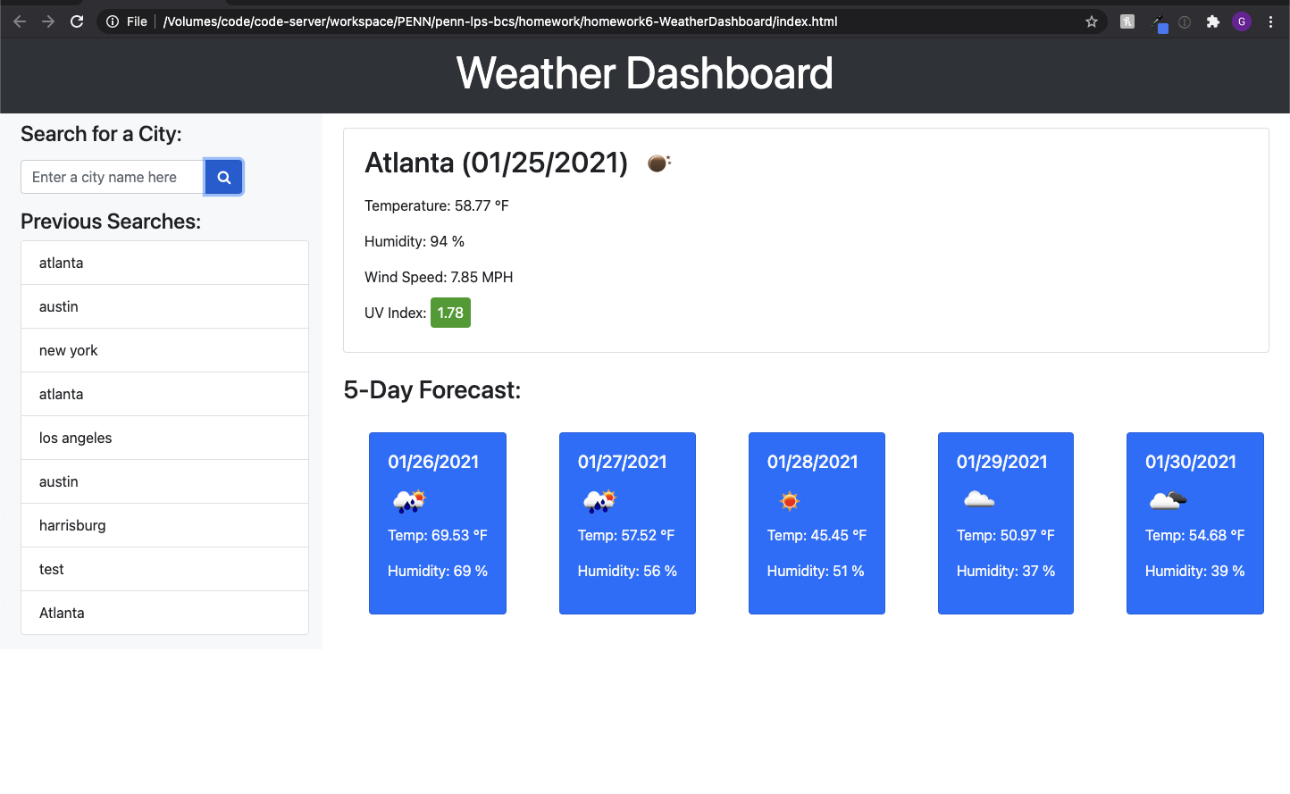 weather-dashboard